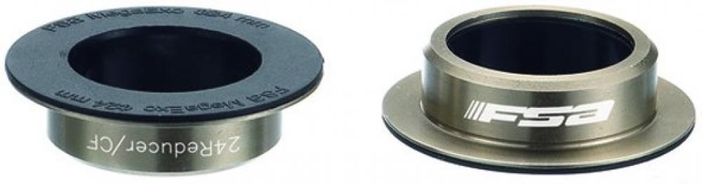 FSA Lagerschalen und Adapter BB386Evo/PF30/BB86/BBright Ø 24 mm Schwarz - präzise Kurbelanpassung