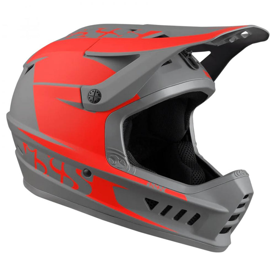 IXS Sports Division iXS XACT Evo helmet XS/S Red-Graphite - sicherer Fullface-Helm für Downhill & Enduro