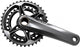 SHIMANO Kurbelgarnitur XTR FC-M9100-2 Kurbelgarnitur - 9100-2, 12-fach, 165 mm, 38-28 Zähne, 28 Zähne