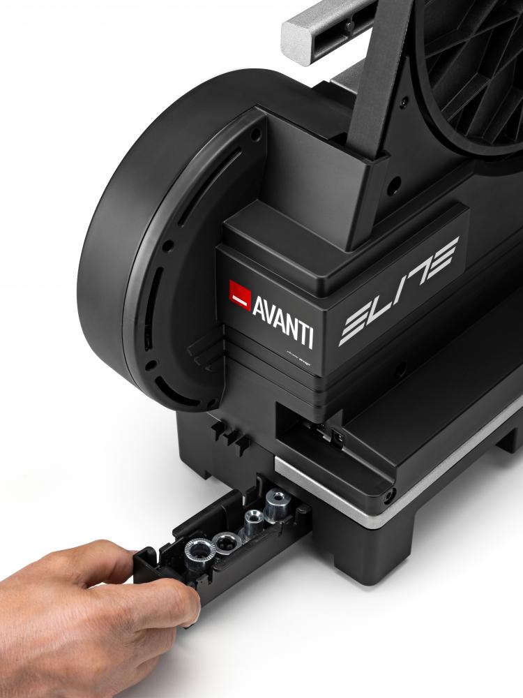 ELITE Rollentrainer Avanti - leiser, interaktiver Indoor-Heimtrainer