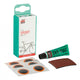 Rema Tip Top Flickzeug TT04 - Reparatur-Set für Fahrradschläuche, 6 Flicken (Größe F0), Vulkanisierflüssigkeit, Rauhpapier, SB-Verpackung