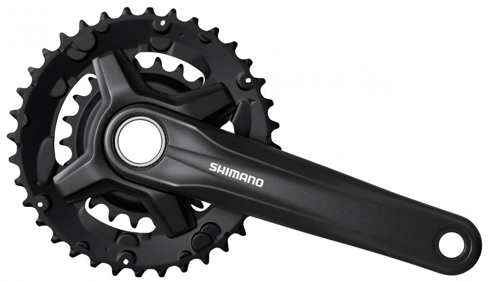 SHIMANO Kurbelgarnitur FC-M210-B2 Kurbelgarnitur - 170 mm, 36-22 Zähne, 22 Zähne