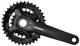 SHIMANO Kurbelgarnitur FC-M210-B2 Kurbelgarnitur - 170 mm, 36-22 Zähne, 22 Zähne