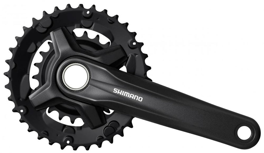 SHIMANO Kurbelgarnitur FC-M210-B2 Kurbelgarnitur - 170 mm, 36-22 Zähne, 22 Zähne