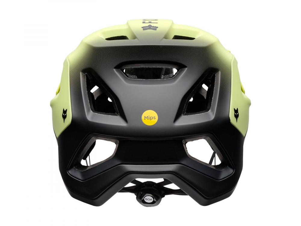 FOX Speedframe Pro Backfade MTB-Helm Lime Green Größe S 51-55 cm Mips