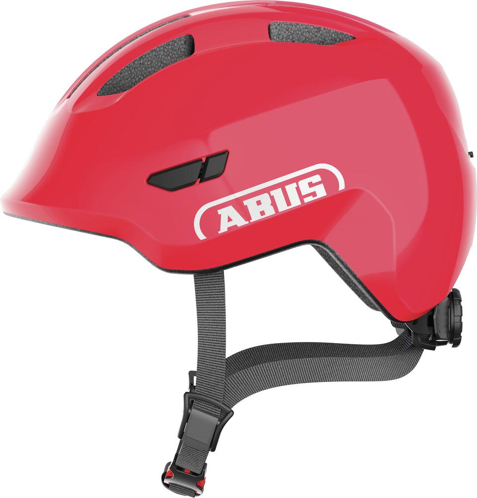 Abus Kinderhelm Smiley 3.0 shiny red M 50 bis 55cm