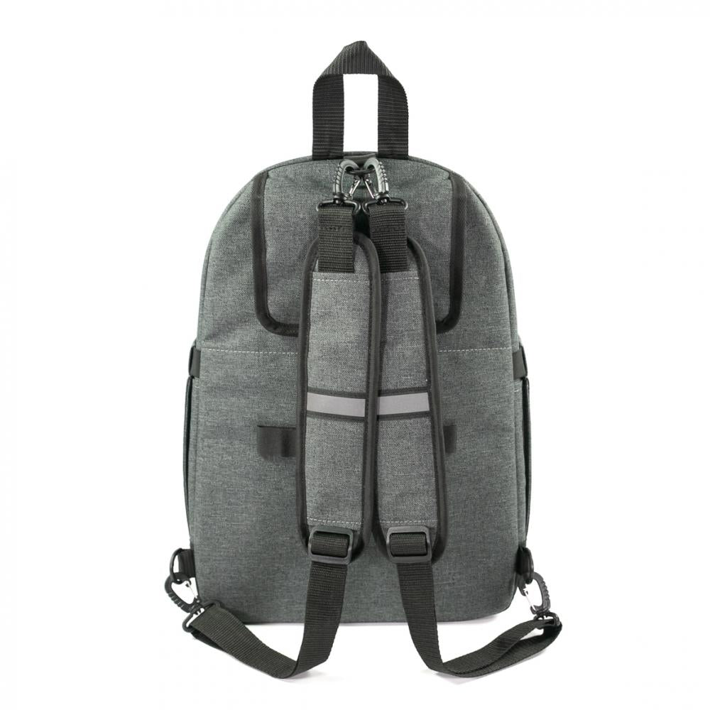 Haberland Bike-Rucksack Lucky Active + schwarz - wasserdichter Bike-Alltagsbegleiter mit 20 L Volumen
