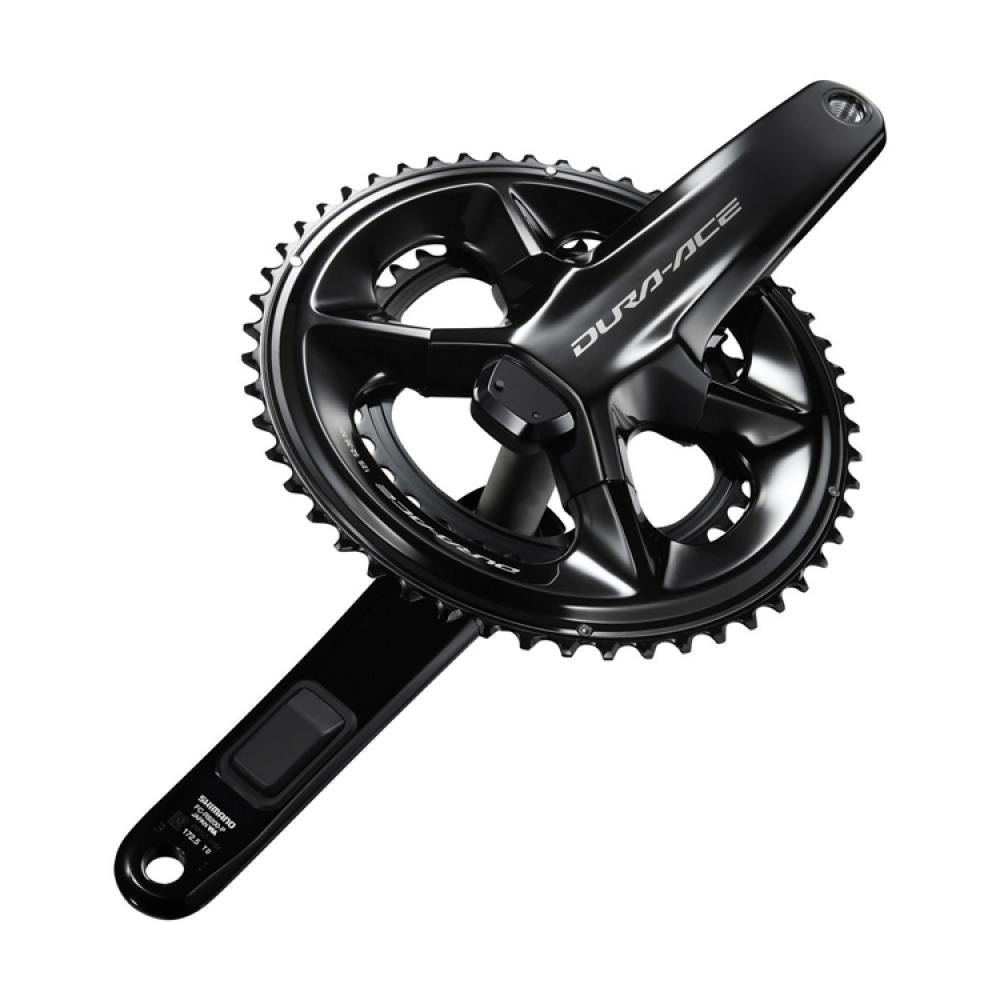 Shimano Dura-Ace FC-R9200-P Powermeter Kurbelgarnitur 2x12-fach 175 Millimeter 54-40 Zähne schwarz - HOLLOWTECH II