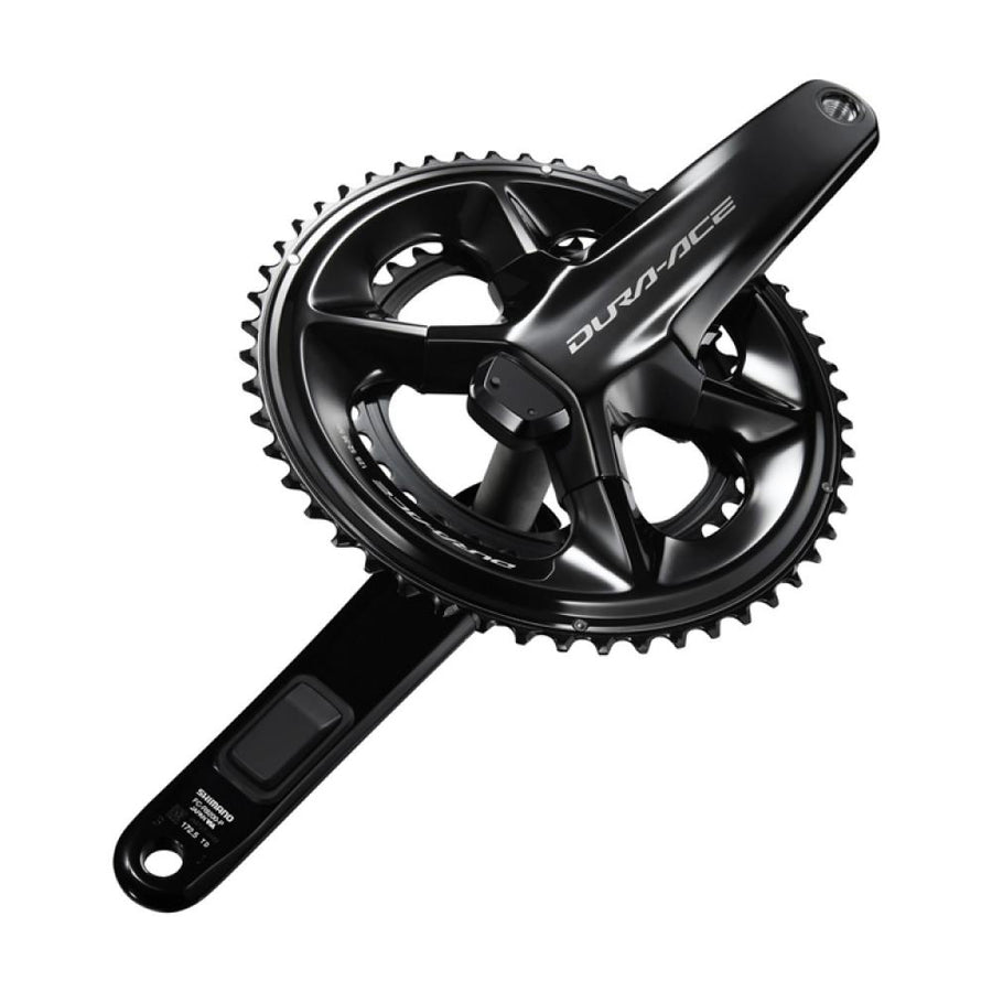 Shimano Dura-Ace FC-R9200-P Powermeter Kurbelgarnitur 2x12-fach 175 Millimeter 54-40 Zähne schwarz - HOLLOWTECH II