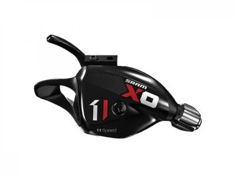 SRAM Trigger X01 schwarz-rot - präziser 11-fach MTB-Schalthebel mit X-Actuation