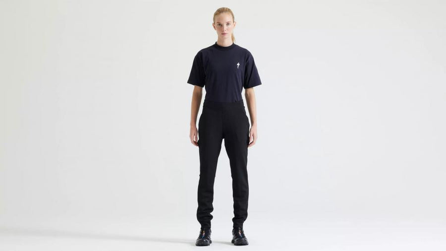 TRACK Trainingshose Damen Schwarz Größe L - Sportliche Jogginghose für Frauen