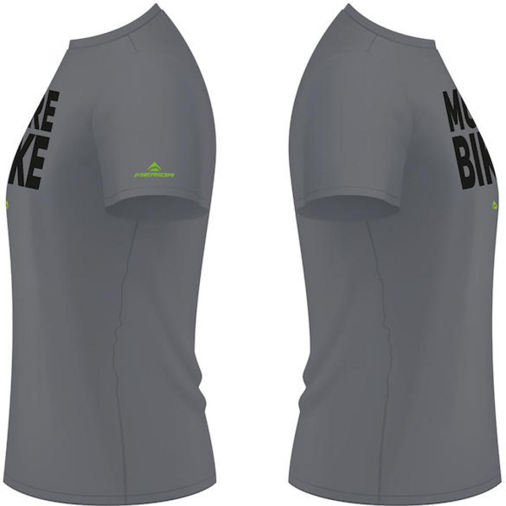 Merida T-Shirt MORE BIKE Edition Herren XL Grau - komfortables Bike-Lifestyle-Shirt
