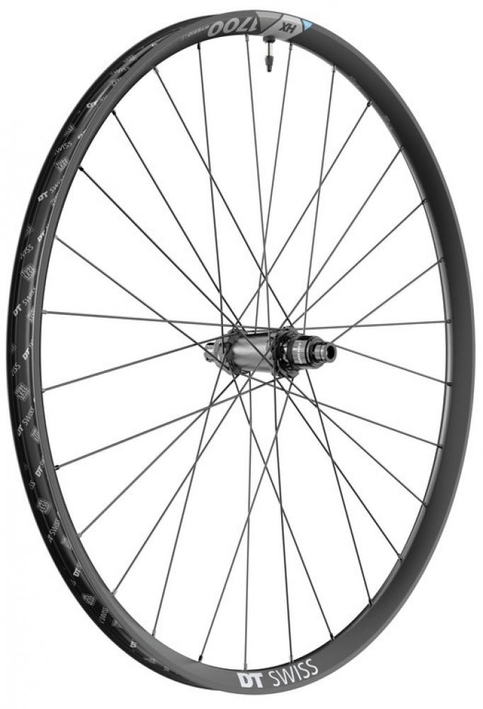 DT Swiss Laufrad HX 1700 SPLINE LS 584 x 35 mm Schwarz - agiles Hybrid eMTB Vorderrad