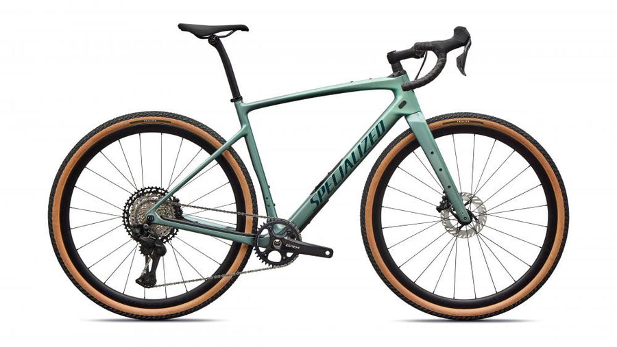 DIVERGE EXPERT DI2 Gravel E-Bike - FJDMET/GRNPRL/EMDMET 49cm - Unbekannt