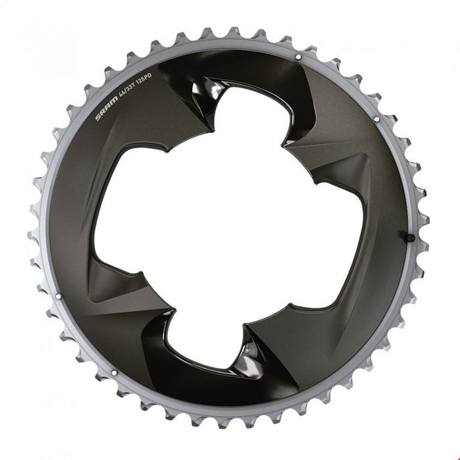 SRAM Kettenblatt Road Force AXS 46T - 12-fach, 107 mm Lochkreis, ca. 235 g