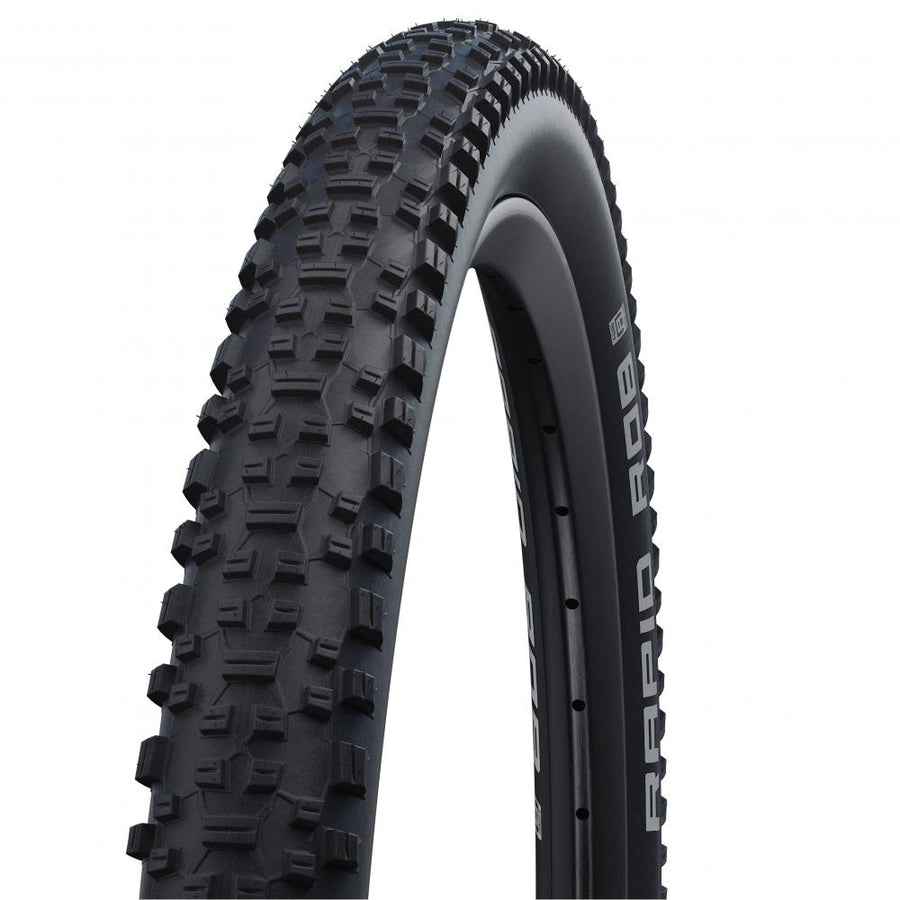 Schwalbe Rapid Rob MTB-Reifen 27.5x2.10 Zoll 54-584 SBC Compound K-Guard Active Line Drahtreifen mit Stollenprofil.