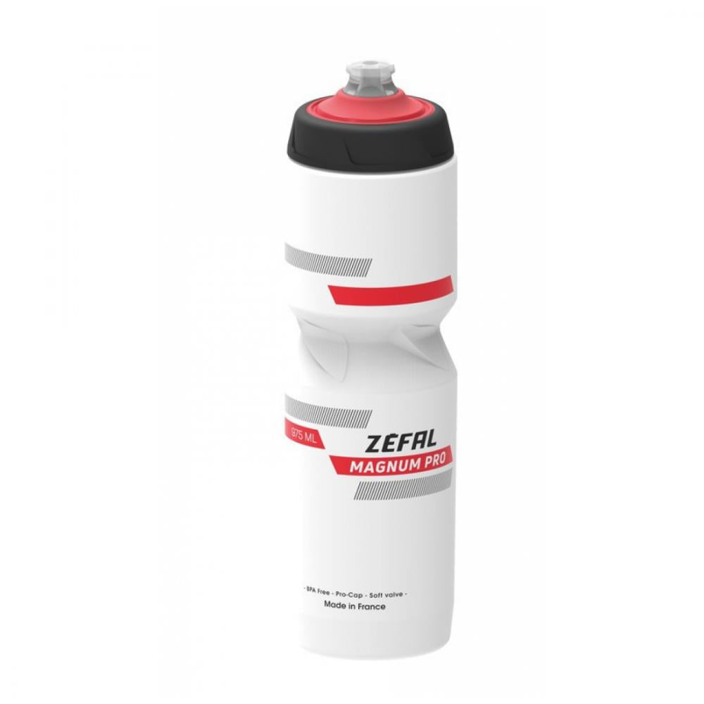 Zefal 10x Trinkflasche Magnum Pro 975ml white/red/black Flasche