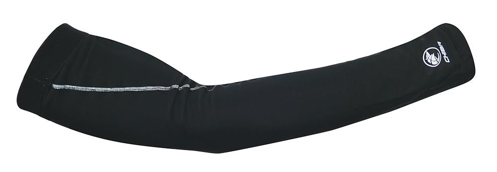 CHIBA Ärmling Winter - XL, schwarz, Thermofleece, reflektierend, atmungsaktiv