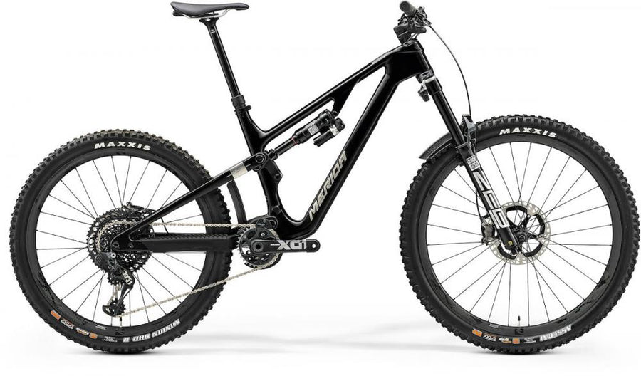 Merida ONE-SIXTY 10K HP1 S (16) Schwarz/Silber - High-Performance Enduro MTB aktuelle Generation