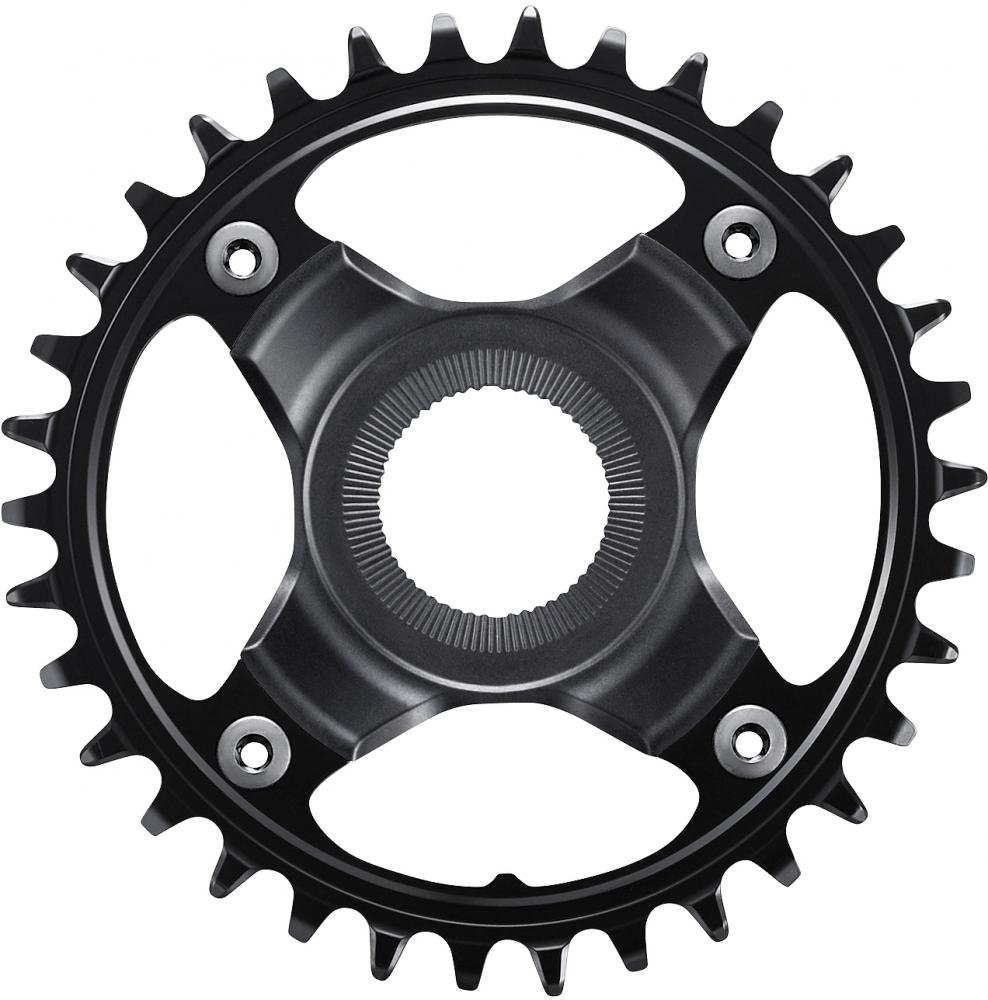 SHIMANO Kettenblatt E8000 SM-CRE80 34Z 55 mm Kettenlinie - effizienter E-MTB-Antrieb