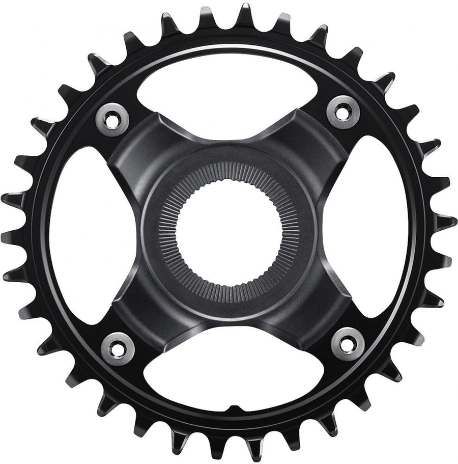 SHIMANO Kettenblatt E8000 SM-CRE80 34Z 55 mm Kettenlinie - effizienter E-MTB-Antrieb