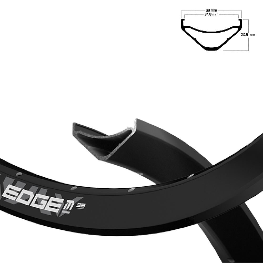 Felge Edge M 35 35-584 Disc Schwarz 32 Loch Vl=6,5