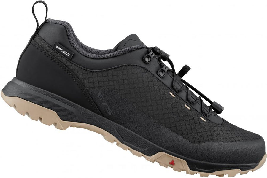 SHIMANO Fahrradschuhe ET501 MTB Flatpedal Größe 42 Schwarz