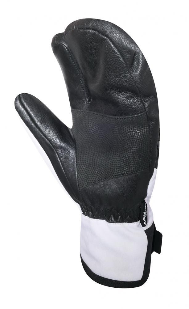CHIBA Slalom Trigger SL - wasserdichte Lobster-Radhandschuhe, weiß, Größe 9