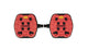 LOOK Trail Grip Pedal Flat-MTB-Plattform 107×103 mm, Activ Grip by Vibram, Chromoly Achse