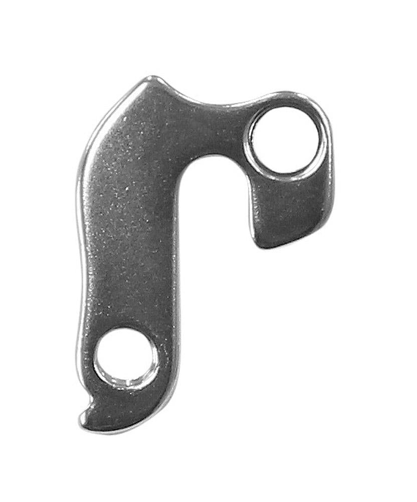 Marwi Schaltauge GH-006 mit Schraubensatz M8 x 0.75 - Silber, Aluminium 6061, kompatibel mit Dartmoor, Intec, Jamis, Maxcycles, Quantec, Schwinn, Scott