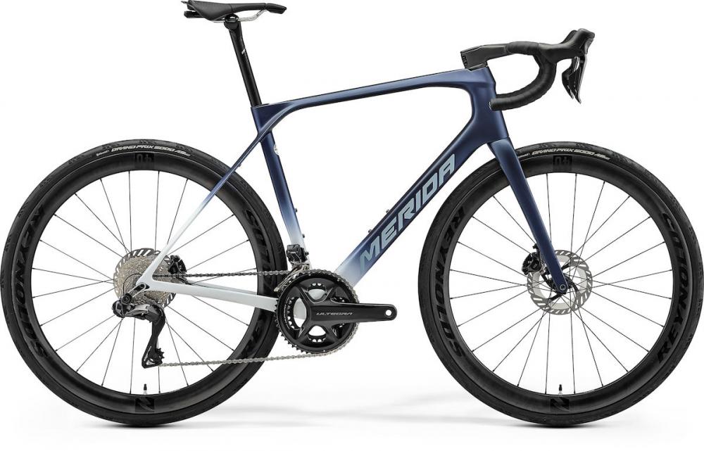 Merida SCULTURA ENDURANCE 9000 Rennrad - Größe XS - silk mountain dust blue-white - Shimano Ultegra Di2 - Carbon