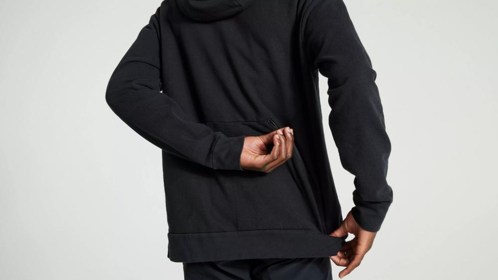 LEGACY PULL-OVER HOODIE MEN BLK XS - Premium Herren Kapuzenpullover Schwarz - Bekleidung