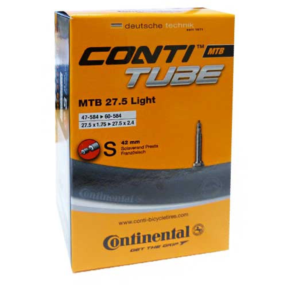 Continental Schlauch Conti MTB 27.5 light 27.5x1.75/2.40" 47/62-584 SV 42mm"