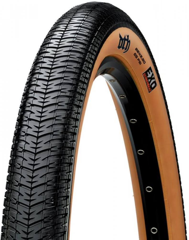 Maxxis Reifen DTH Dirt 26x2.30" 55/58-559 schwarz/creme Draht"