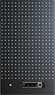 VAR Werkzeuglochwand MO-52230 mit Steckdose 1200 x 600 mm - flexible Organisation für die Werkstatt