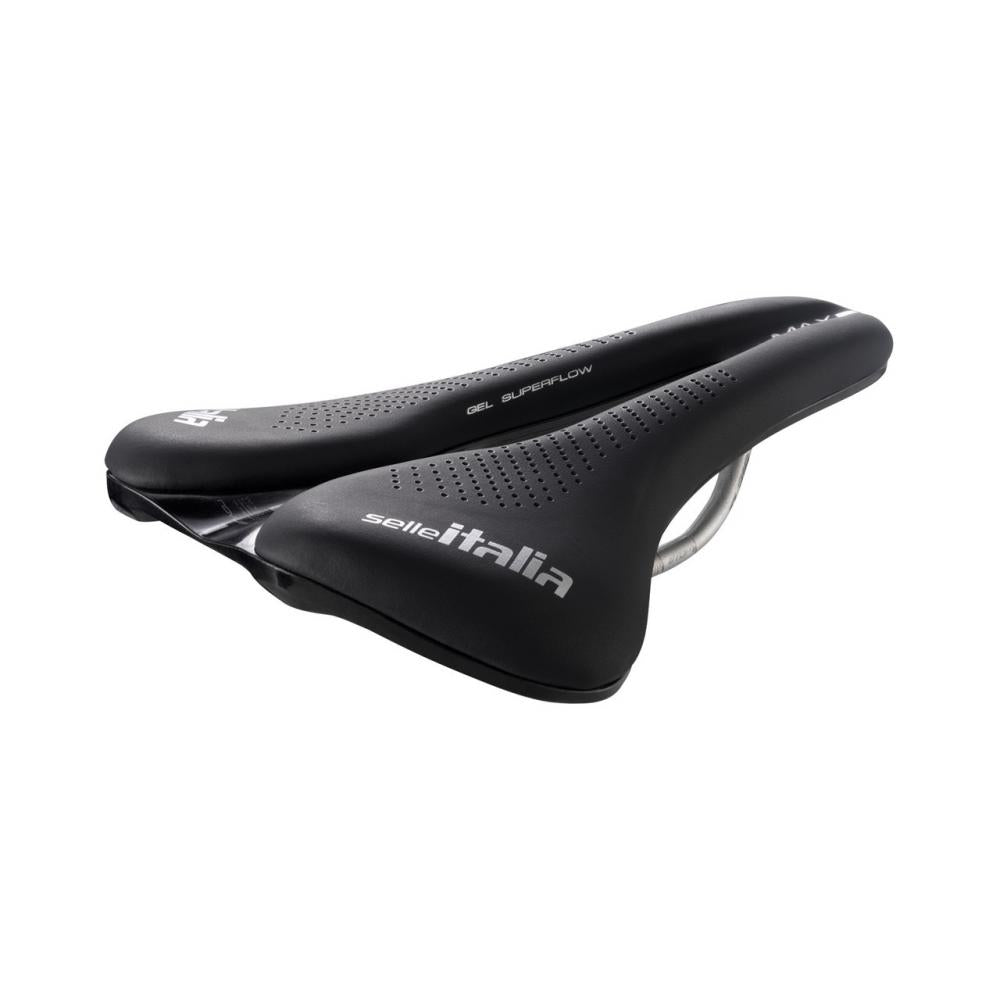 Selle Italia Max NovusEVO Boost Gel SF L - Touren-/Langstrecken-Sattel mit Superflow & Gel-Komfort