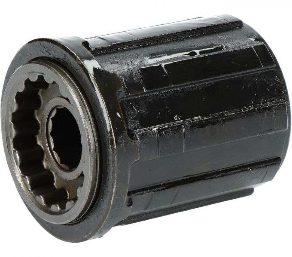 Shimano Freilaufkörper FH-RM35, schwarzes Fahrrad-Ersatzteil mit Innen- und Außenverzahnung.