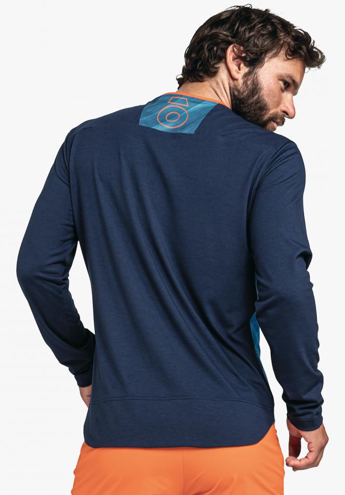 Schöffel Longsleeve Altitude M blau Größe 52