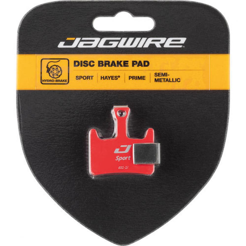 Jagwire Bremsbeläge Disc Sport Semi-Metallic rot - hohe Haltbarkeit für Scheibenbremsen