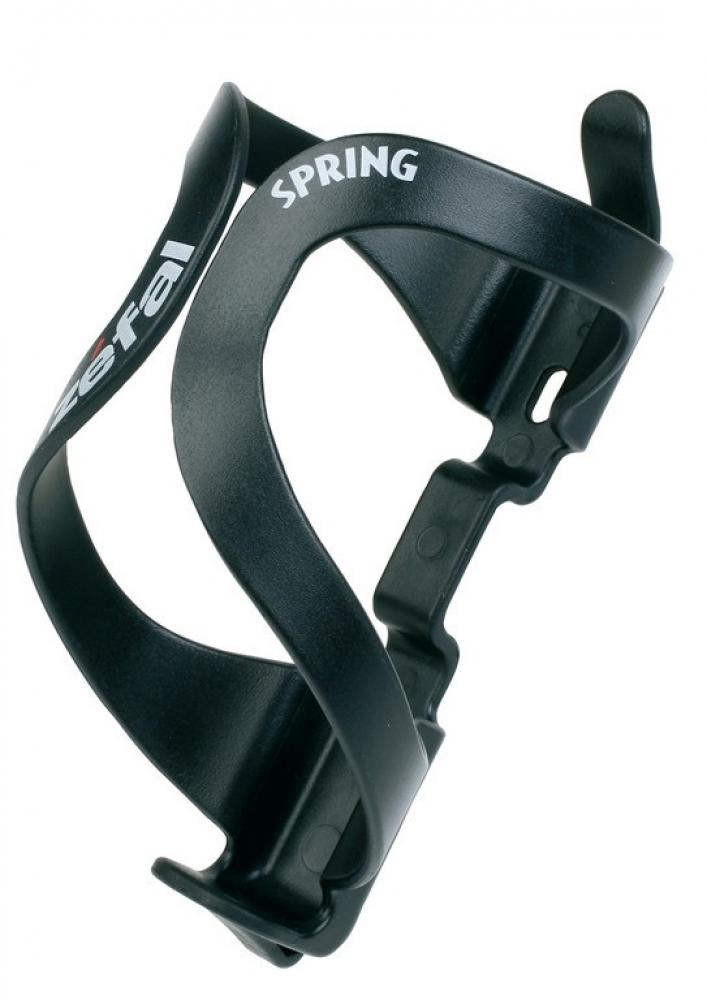 Zefal Trinkflaschenhalter Spring schwarz für Fahrräder.