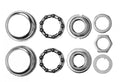 BMX-Innenlager kpl. f. One Piece Crank