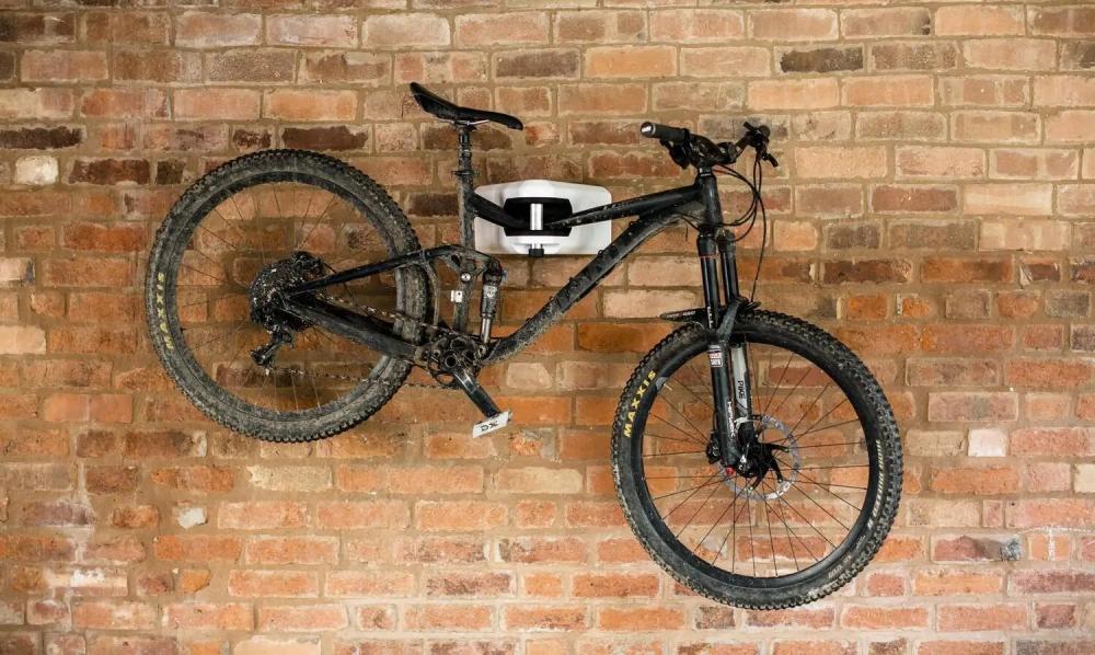 Hiplok AIRLOK Wandhalterung Fahrradschloss - abschließbarer Fahrrad Wandhalter aus gehärtetem Stahl - Sold Secure Diamond - weiß
