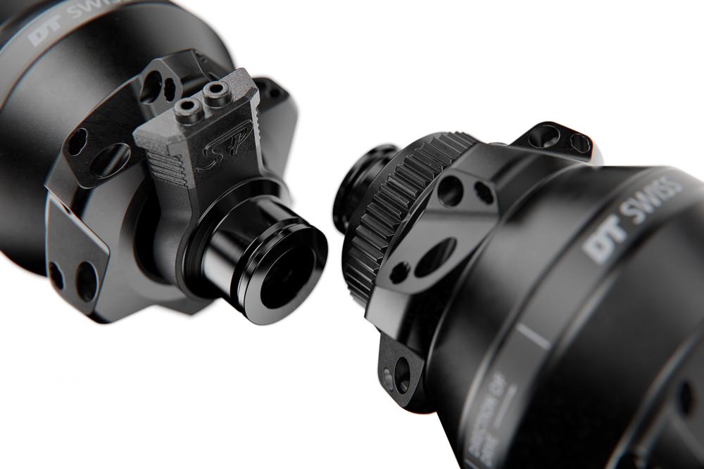 DT Swiss Laufrad G 1800 SPLINE DYN 622 x 25 mm Schwarz - dynamobetriebenes Gravel-Vorderrad