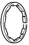SHIMANO Distanzring CS-M970 - 2,, 56 mm