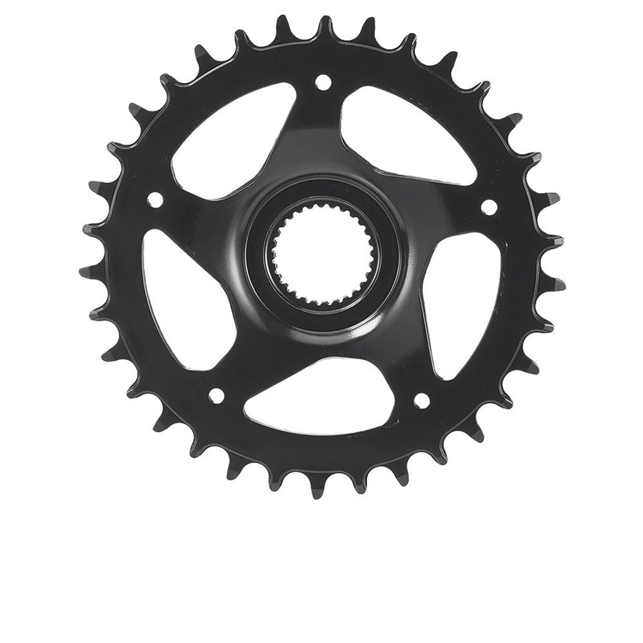 Samox E-Bike Kettenblatt 1/2x3/32 Zoll Stahl Direct Mount Schwarz - für Bosch Gen. 2 & 3+