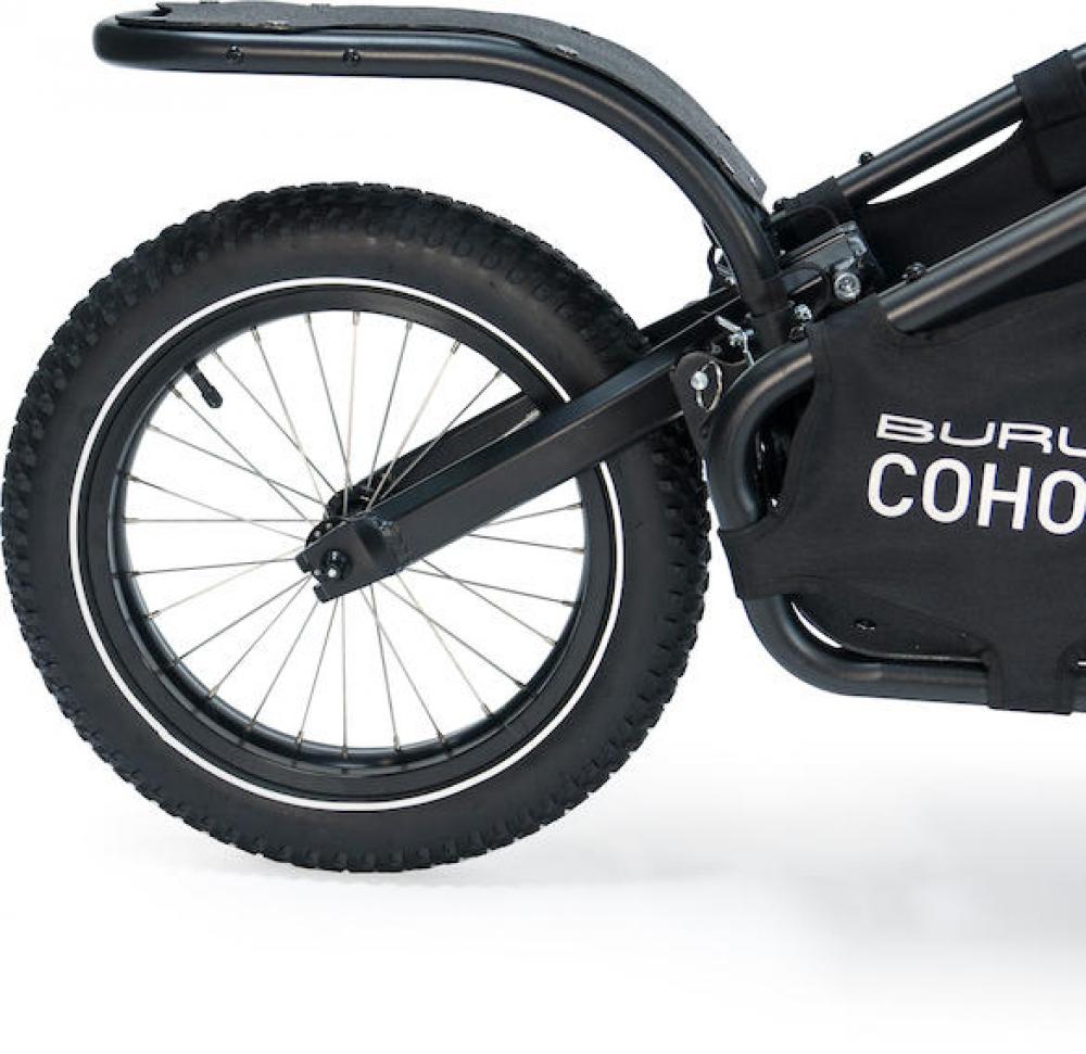 Burley Laufrad COHO 16"+ 16"+ Schwarz - mehr Traktion für deinen Coho XC