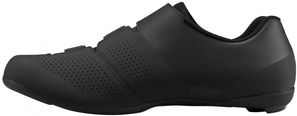 SHIMANO Fahrradschuhe RC102 Herren/Damen Road SPD-SL Fahrradschuhe Größe 43 Schwarz