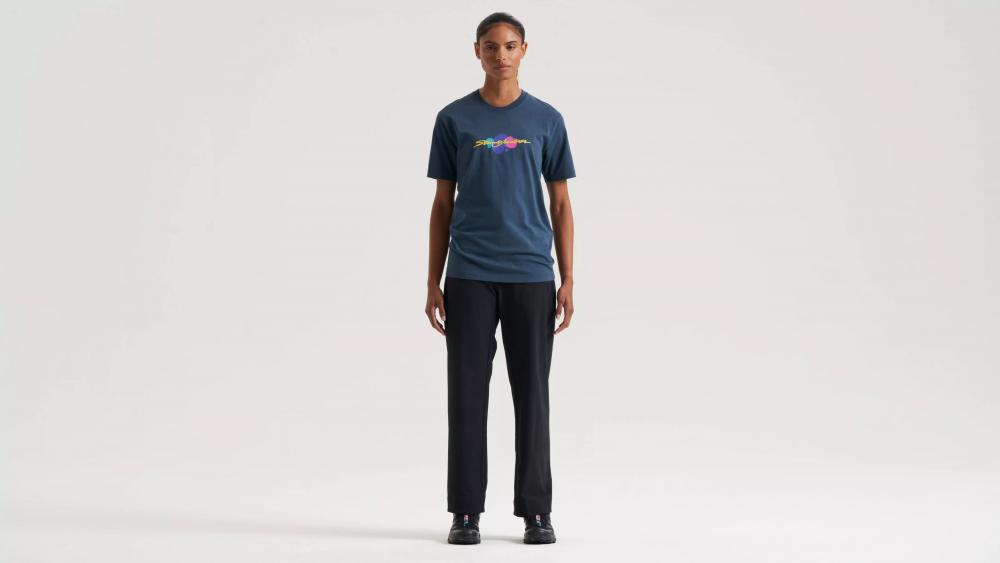 HERITAGE TEE SS CSTBLU S - Bio-Baumwolle T-Shirt in Coast Blue - Bekleidung