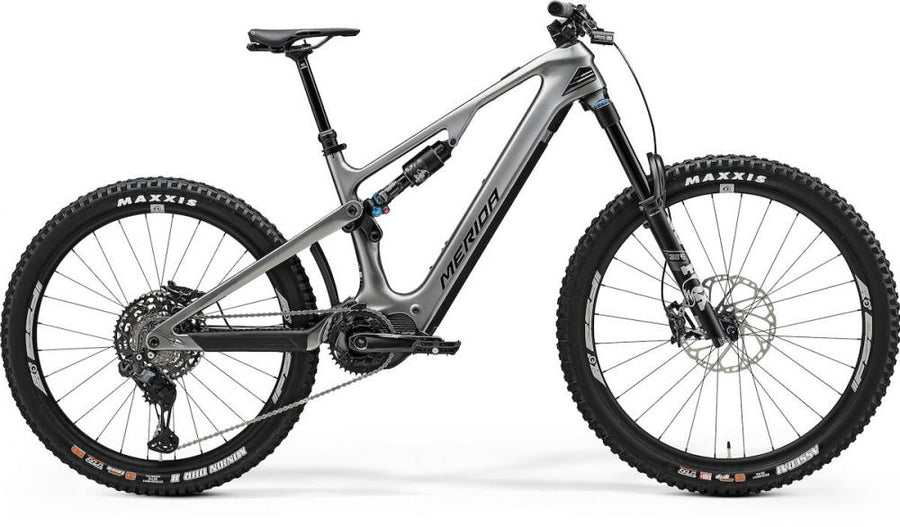 Merida eONE-SIXTY 8000 III1 gunmetal grey(black) S Gunmetal-grau/schwar - leistungsstarkes E-MTB für Trail und Enduro