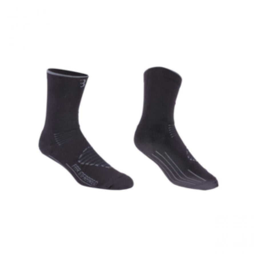 BBB Cycling BBB Socken FIRFeet 44/47 schwarz/grau Größe 44 schwarz - warme Radsocken für kaltes Wetter